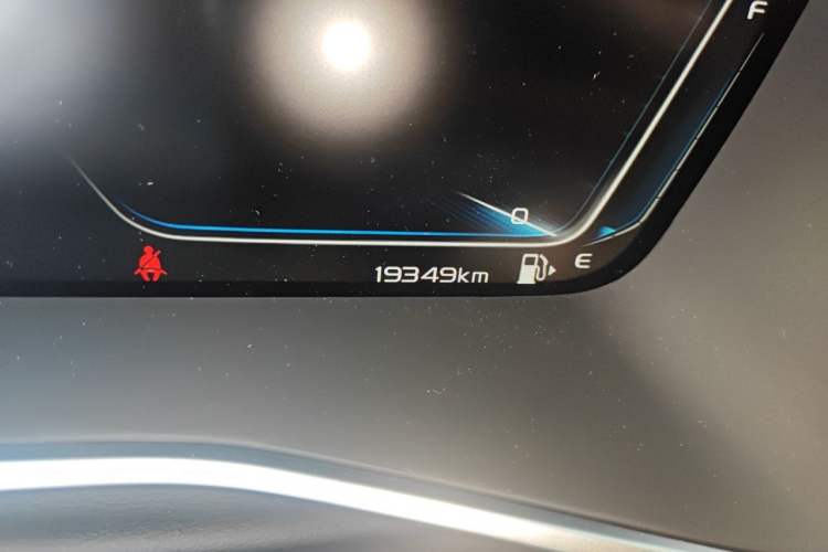Used Geely Auto Preface 2021 2.0TD Luxury Version Odometer Close Up