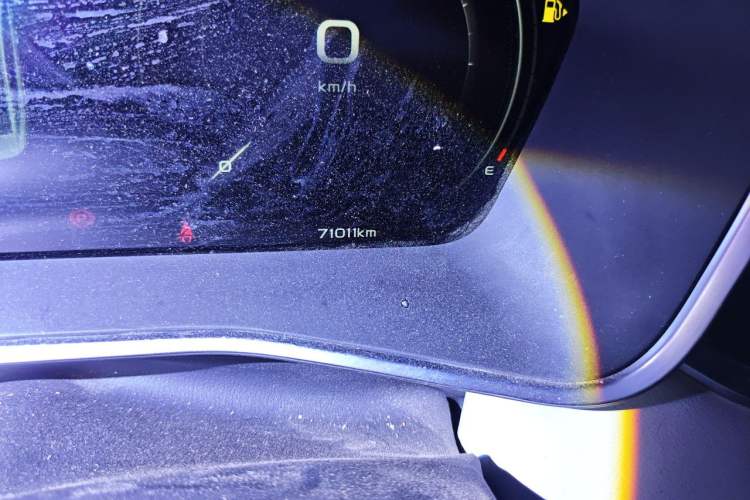 Used Geely Auto Preface 2021 2.0TD Luxury Version Odometer Close Up