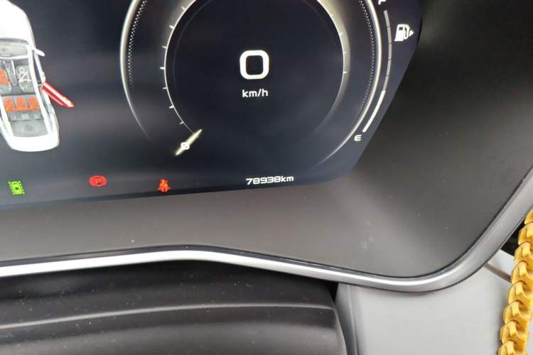 Used Geely Auto Preface 2021 2.0TD Luxury Version Odometer Close Up