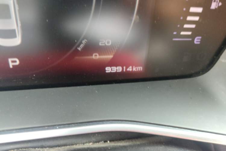 Used Geely Auto Preface 2021 2.0TD Luxury+ Version Odometer Close Up