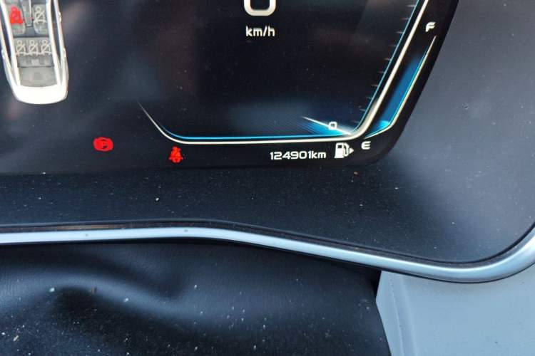 Used Geely Auto Preface 2021 Revised Version 2.0TD Luxury Edition Odometer Close Up