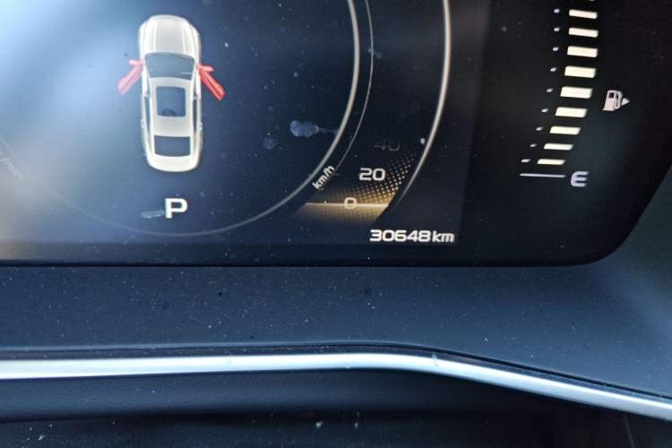 Used Geely Auto Preface 2021 2.0TD Space-Time Edition Hao Yue Odometer Close Up