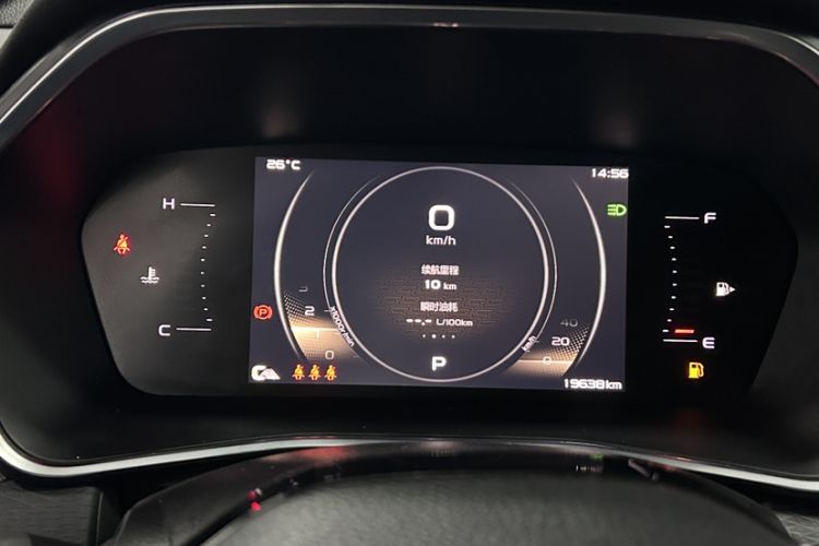 Used Geely Auto Preface 2021 2.0TD Luxury Version Odometer Close Up