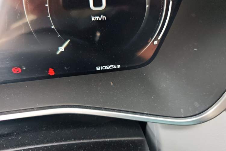 Used Geely Auto Preface 2021 Revised Version 2.0TD Luxury Edition Odometer Close Up