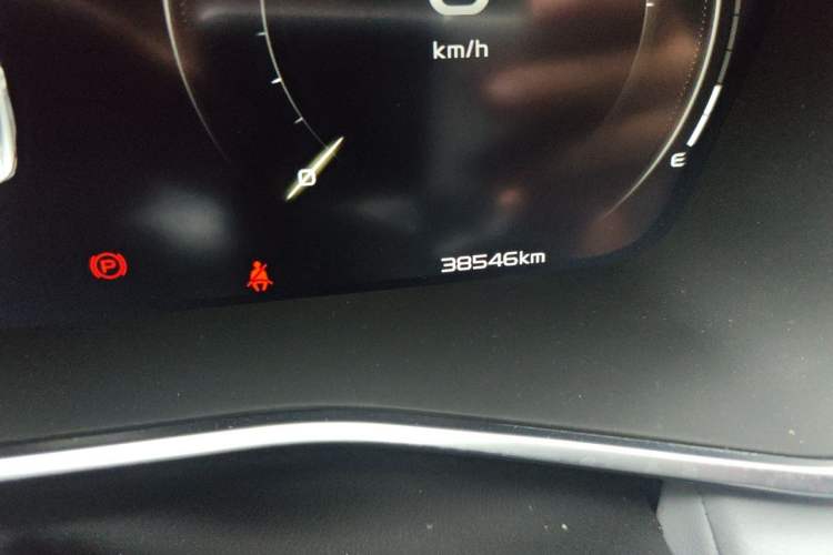 Used Geely Auto Preface 2021 Revised Version 2.0TD Luxury Edition Odometer Close Up