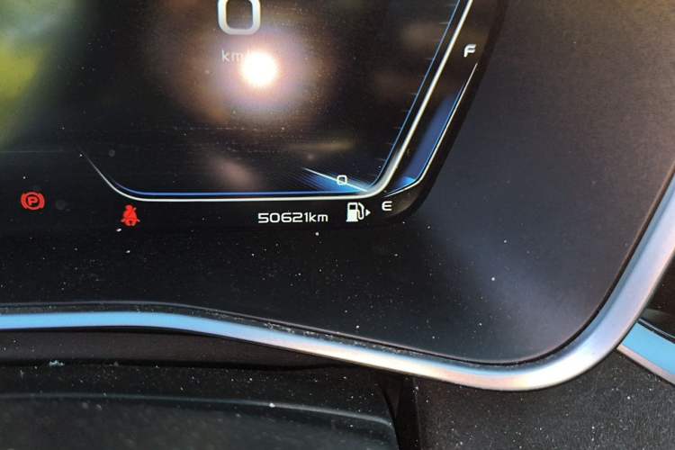 Used Geely Auto Preface 2021 2.0TD Space-Time Edition Starry Celestial Odometer Close Up