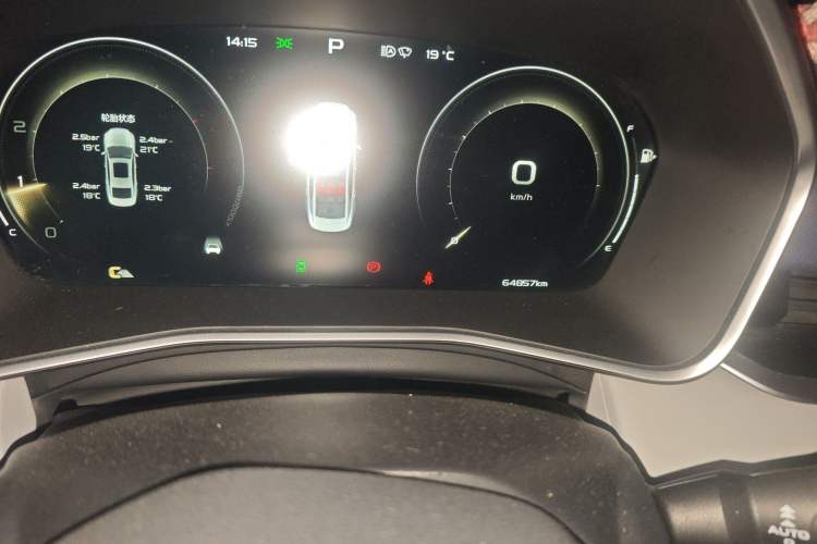Used Geely Auto Preface 2021 2.0TD Flagship Edition Odometer Close Up