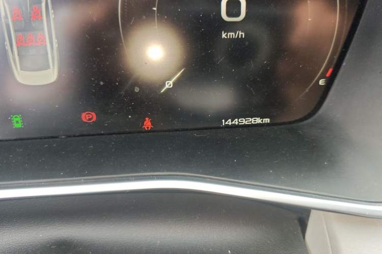 Used Geely Auto Preface 2021 Revised Version 2.0TD Luxury Edition Odometer Close Up