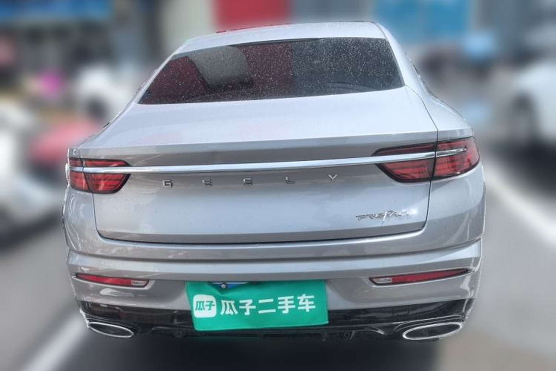 Used Geely Auto Preface 2021 Revised Version 2.0TD Luxury Edition Rear