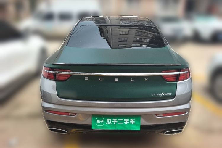 Used Geely Auto Preface 2021 Revised Version 2.0TD Luxury Edition Rear