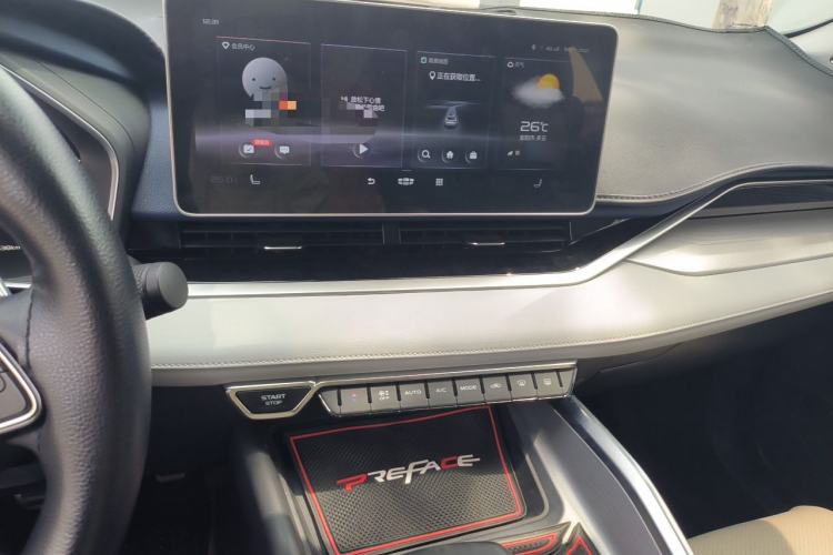 Used Geely Auto Preface 2021 2.0TD Designer's Recommended Edition Audio And AC Panel