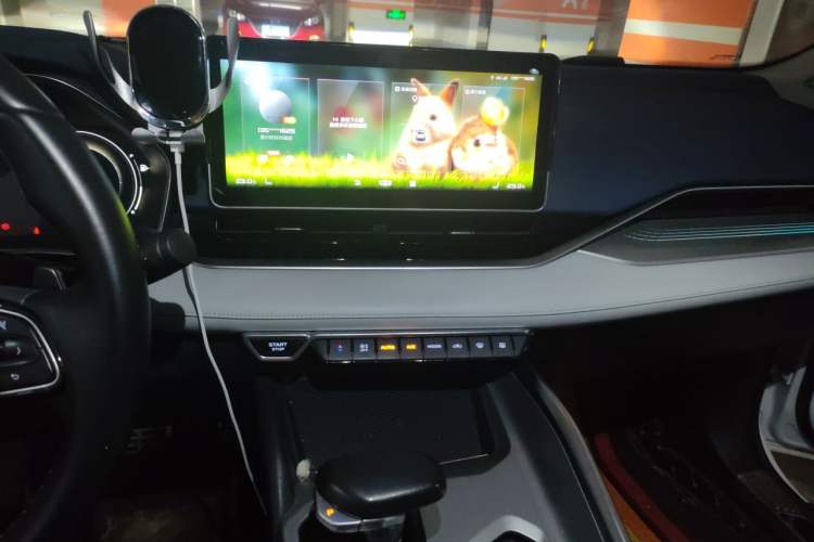 Used Geely Auto Preface 2021 2.0TD Luxury Version Audio And AC Panel