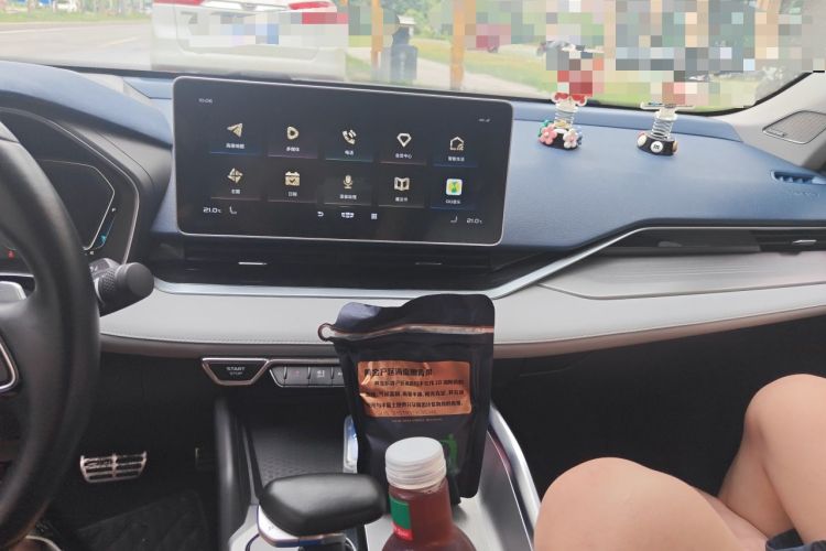 Used Geely Auto Preface 2021 2.0TD Luxury Version Audio And AC Panel