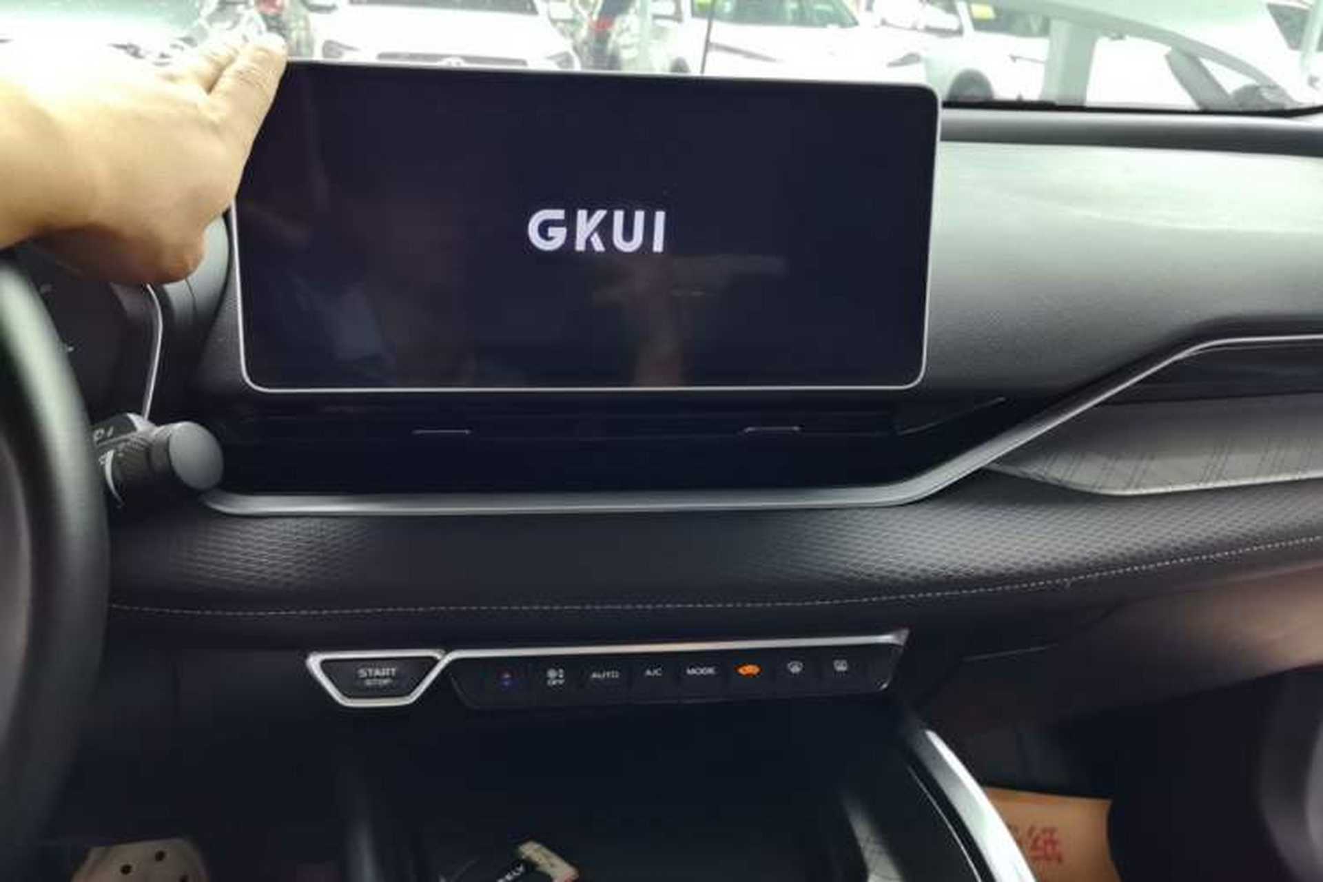 Used Geely Auto Preface 2021 2.0TD Luxury Version Audio And AC Panel