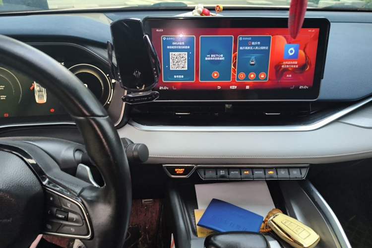 Used Geely Auto Preface 2021 Revised Version 2.0TD Luxury Edition Audio And AC Panel