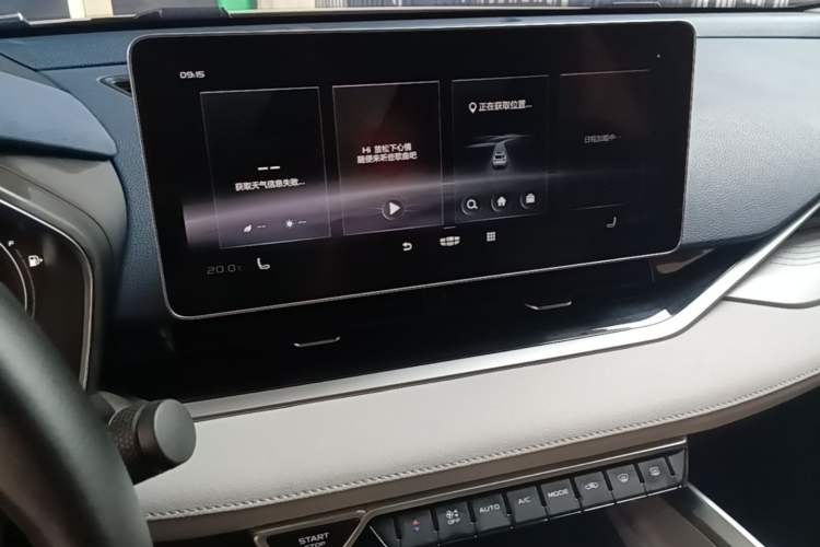 Used Geely Auto Preface 2021 Revised Version 2.0TD Luxury Edition Audio And AC Panel