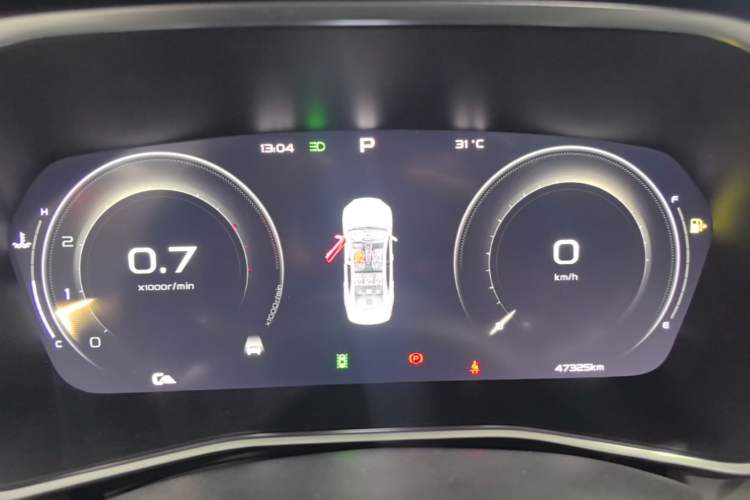 Used Geely Auto Preface 2021 Revised Version 2.0TD Luxury Edition Instrument Cluster