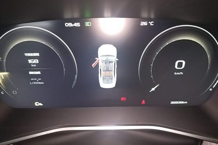 Used Geely Auto Preface 2021 2.0TD Flagship Edition Instrument Cluster