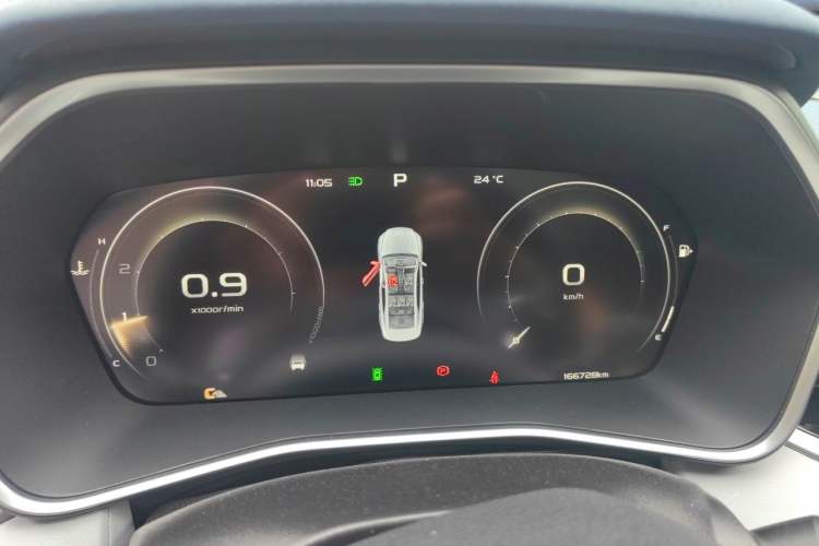 Used Geely Auto Preface 2021 2.0TD Designer's Recommended Edition Instrument Cluster