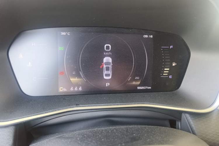 Used Geely Auto Preface 2021 2.0TD Luxury Version Instrument Cluster