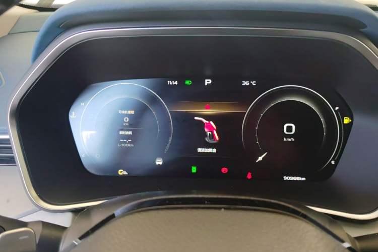 Used Geely Auto Preface 2021 2.0TD Luxury Version Instrument Cluster