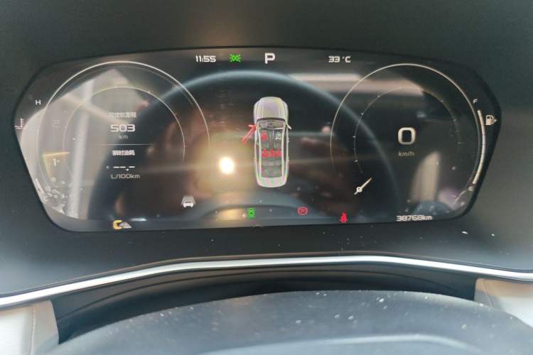 Used Geely Auto Preface 2021 2.0TD Luxury Version Instrument Cluster