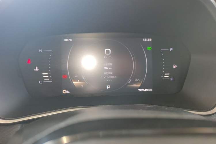 Used Geely Auto Preface 2021 2.0TD Luxury Version Instrument Cluster