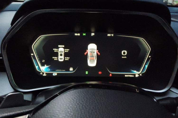 Used Geely Auto Preface 2021 2.0TD Luxury Version Instrument Cluster