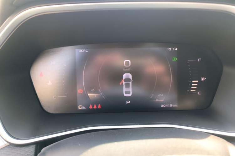 Used Geely Auto Preface 2021 2.0TD Luxury Version Instrument Cluster