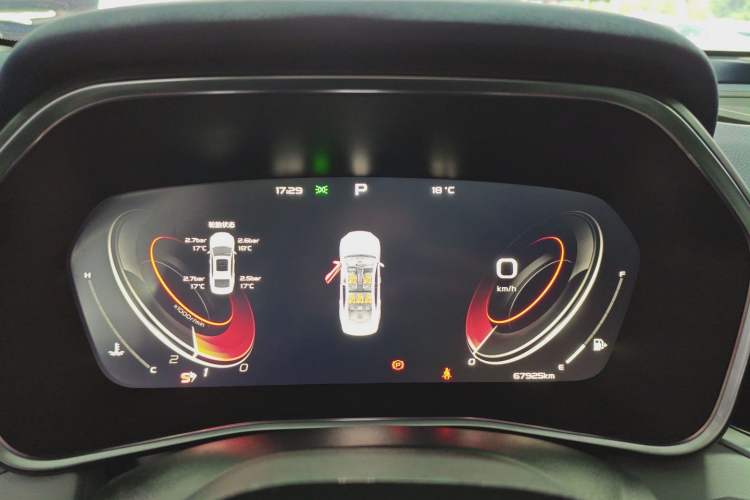 Used Geely Auto Preface 2021 2.0TD Flagship Edition Instrument Cluster