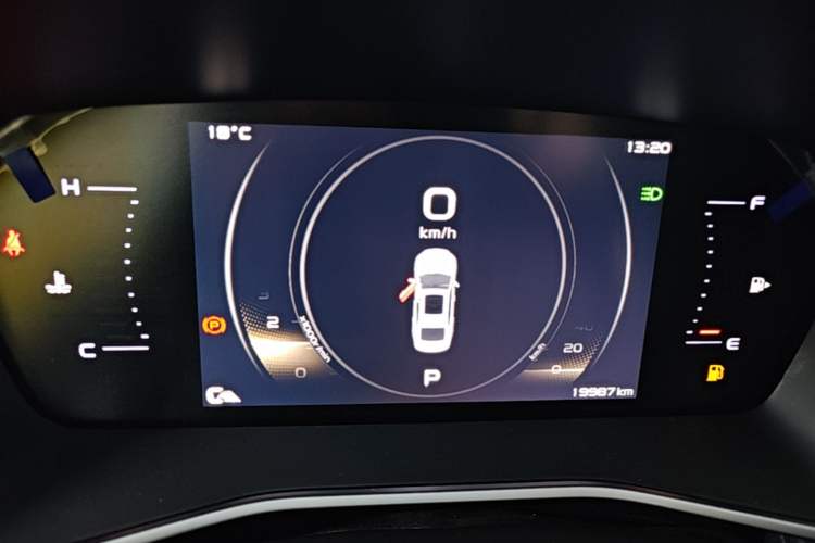 Used Geely Auto Preface 2021 2.0TD Luxury Version Instrument Cluster