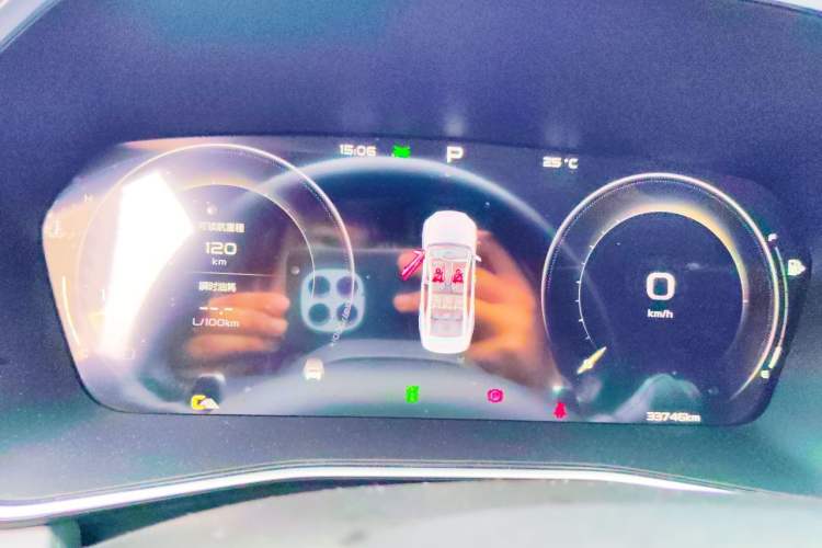 Used Geely Auto Preface 2021 2.0TD Luxury Version Instrument Cluster