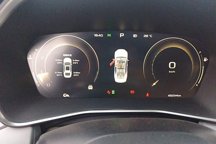 Used Geely Auto Preface 2021 2.0TD Designer's Recommended Edition Instrument Cluster