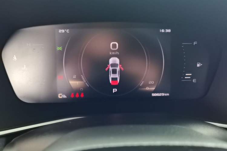 Used Geely Auto Preface 2021 2.0TD Luxury Version Instrument Cluster