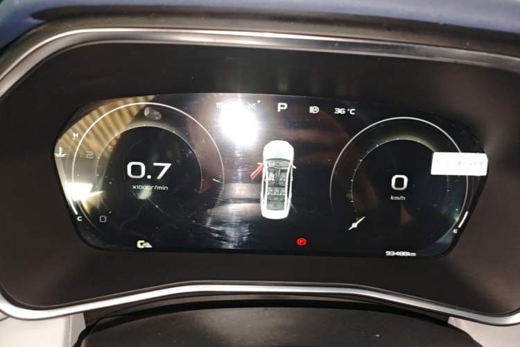 Used Geely Auto Preface 2021 Revised Version 2.0TD Luxury Edition Instrument Cluster
