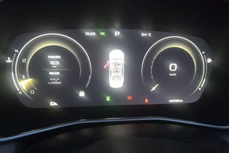 Used Geely Auto Preface 2021 2.0TD Luxury Version Instrument Cluster