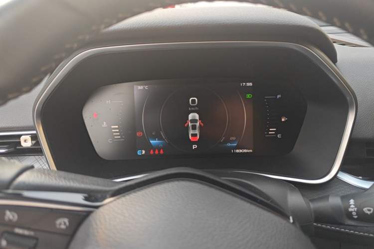 Used Geely Auto Preface 2021 2.0TD Luxury Version Instrument Cluster