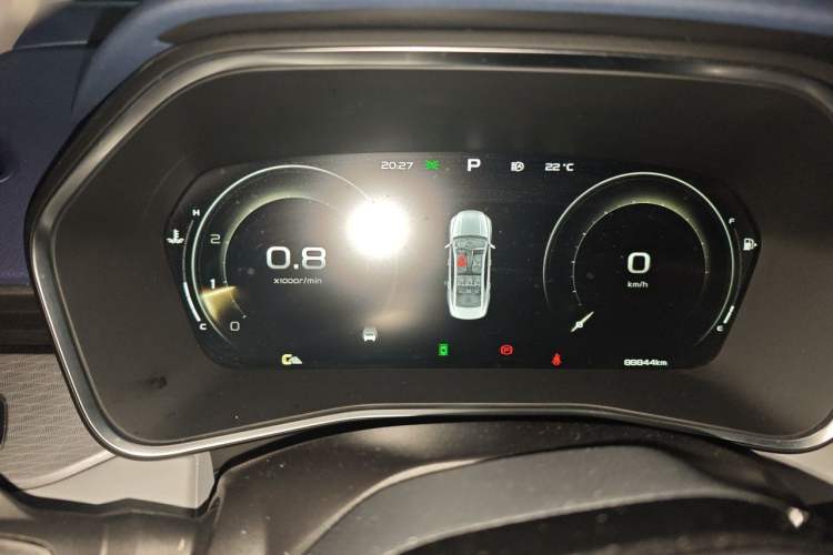 Used Geely Auto Preface 2021 2.0TD Flagship Edition Instrument Cluster