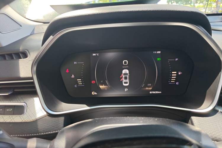 Used Geely Auto Preface 2021 2.0TD Luxury Version Instrument Cluster