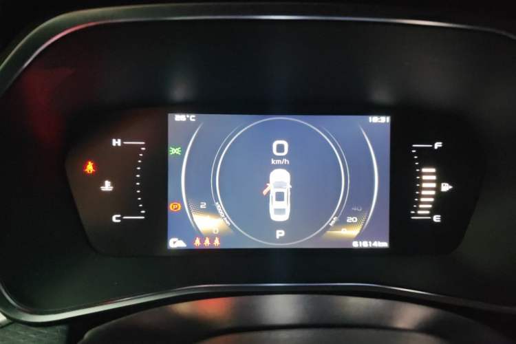 Used Geely Auto Preface 2021 2.0TD Luxury Version Instrument Cluster