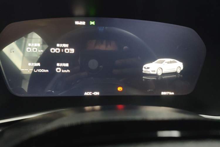 Used Geely Auto Preface 2021 2.0TD Luxury Version Instrument Cluster