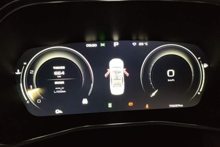 Used Geely Auto Preface 2021 2.0TD Luxury Version Instrument Cluster