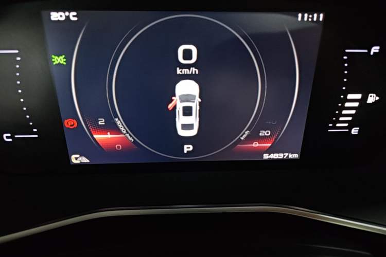 Used Geely Auto Preface 2021 2.0TD Luxury Version Instrument Cluster