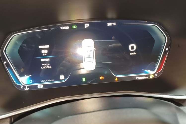 Used Geely Auto Preface 2021 2.0TD Luxury+ Version Instrument Cluster