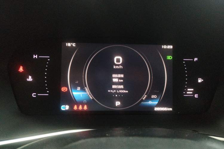 Used Geely Auto Preface 2021 2.0TD Luxury Version Instrument Cluster