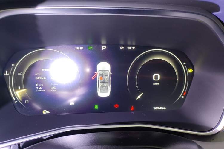 Used Geely Auto Preface 2021 Revised Version 2.0TD Luxury Edition Instrument Cluster