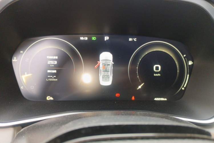 Used Geely Auto Preface 2021 2.0TD Luxury Version Instrument Cluster