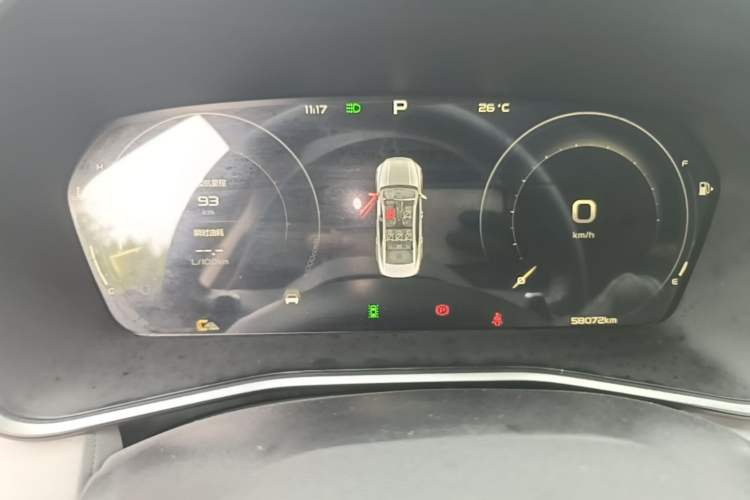 Used Geely Auto Preface 2021 2.0TD Flagship Edition Instrument Cluster