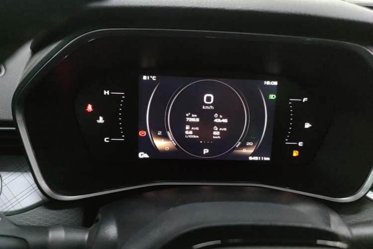 Used Geely Auto Preface 2021 2.0TD Luxury Version Instrument Cluster