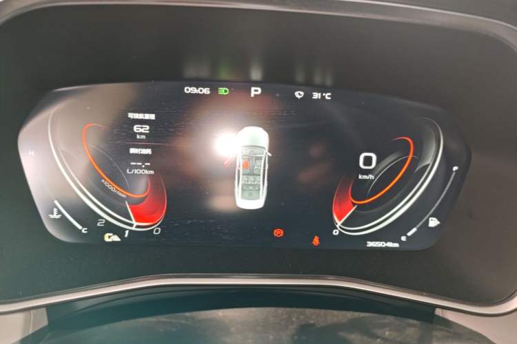 Used Geely Auto Preface 2021 2.0TD Flagship Edition Instrument Cluster
